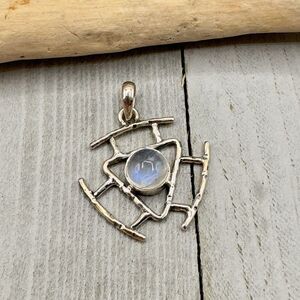 Moonstone Sterling Silver Pendant